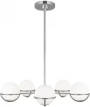 Потолочная люстра на штанге Apollo (Fe) FE-APOLLO5-PN (220V, шарики)