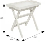 Столик с подносом Лотос молочный дуб Л от фабрики Mebelik