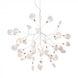 Подвесная люстра Crystal Lux Evita SP36 WHITE/TRANSPARENT