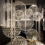 Подвесной светильник L'Arte Luce Raimond L46201.98 (LED, 220V, на тросе, шар, клетка)