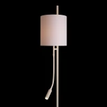 Торшер для чтения Loft It Ritz 10253F/B White (220V, выключатель, круглые)