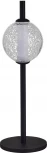 Настольная лампа ST Luce Peek SL6120.404.01 Черный/Прозрачное кракелированное стекло LED 1*8,5W (220V, шар)