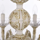 Подвесная люстра Bohemia AL7901 AL79101/10+5/250/2D B WMG P Clear/M-1H