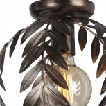 Потолочный светильник круглый Vitaluce V1869-7/1PL, 1xE27 макс. 40Вт (220V, листья)