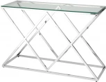 Консоль Stool Group ИНСИГНИЯ 120*40 серебро УТ000001501