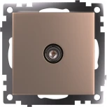 ТВ-розетка (шампань) Stekker Катрин 39600