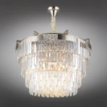 Подвесная люстра каскадная Aployt Mariz APL.813.03.15 (220V, хрусталь, на цепи)