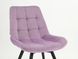Стул MyFar Феникс поворотный сиреневый велюр (комплект 2 шт) MF1040-2
