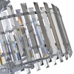 Люстра на штанге Arte Milano Sorrento-5209 375209/6/80/490 CR (220V, круглые)