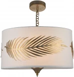 Подвесная люстра Maytoni Farn H428-PL-03-WG (220V, на цепи, листья)