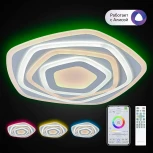 Потолочный светильник RGB Citilux Триест Смарт CL737A54E (LED, 220V, умный дом - Алиса, Маруся, Сири)