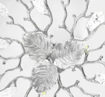 Потолочная люстра хрустальная Arte Milano Milan23 233001/D360/3/A Cr (220V)