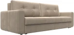 Диван прямой Лига-031 (Бежевый/Велюр) Лига Диванов арт.121253