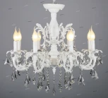 Подвесная люстра Omnilux Catanzaro OML-30807-08 (220V, на цепи, подсвечник, свеча)