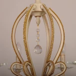 Подвесная люстра Abrasax Petra 3004/8P (220V, на цепи, свеча)