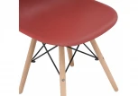 Пластиковый стул Woodville Eames PC-015 bordeaux 11896