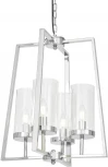 Подвесная люстра Lumina Deco Fedi LDP 1247-4 CHR (220V, на цепи)