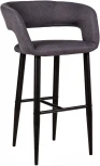 Стул барный R-Home Hugs Тм.Сер/Черный