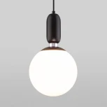 Подвесной светильник Eurosvet Bubble 50197/1 черный (220V, на проводе, шар)
