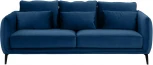 Диван Amsterdam трехместный ОГОГО (арт.342354), (Ткань/Синий)