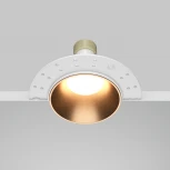 Встраиваемый светильник под гипсокартон IP54 Maytoni Share DL126-GU10-TRS-MG
