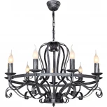 Подвесная люстра F-Promo Palermo 2162-9P (220V, на цепи, подсвечник, свеча)