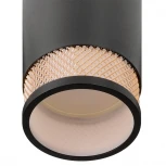 Точечный светильник накладной Wolta WSL-GU10/12BG под лампу GU10 Черный / золотой RETE