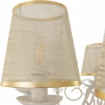 Подвесная люстра Arte Milano AM347620 347620/10 WT+G (220V, подвески, на цепи)