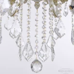 Подвесная люстра Bohemia AL7801 AL78101/6/175 B WMG Leafs (220V, хрусталь, свеча)