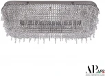 Потолочная люстра светодиодная APL LED Sicilia SH622.2.80.B.Ni.4000 (220V, хрусталь)