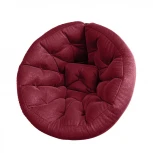 Кресло Dreambag Футон Бордовый (Велюр, L) 6923811