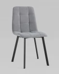 Стул Stool Group Oliver Square велюр серый УТ000034875