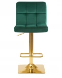 Стул барный GOLDIE (зеленый велюр (MJ9-88))