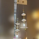 Подвесной светильник Crystal Lux VALENCIA SP1.1 GOLD (220V, на проводе)