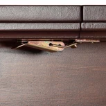 Стол VEGAS (mod. T-404E) Темный орех (HN GLAZE) (дерево гевея, МДФ)