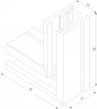 Коннектор угловой Elektrostandard Mini Magnetic 85179/00 для накладного шинопровода (черный)