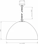 Подвесной светильник Covali VH-28156 (220V, на цепи)