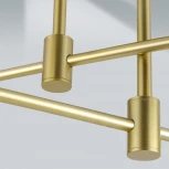 Потолочная люстра на штанге Matisse B D120 Gold Multicolor ImperiumLoft Matisse-B (194952-23) (220V, шар)