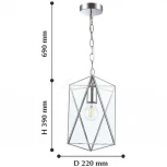 Подвесной светильник Favourite Ternary 2297-1P