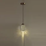 Подвесной светильник светодиодный Odeon Light Loop 7159/3L бронза/хрусталь/металл IP20 LED 3W 400Лм 3000K 220V (на проводе)