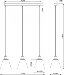 Подвесной светильник Moderli Brizzi V2781-3P