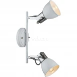 Спот на штанге Arte Lamp Jovi A1677PL-2WH (220V, выключатель, круглые)
