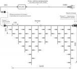 Светодиодная гирлянда ARD-EDGE-CLASSIC-5600x900-CLEAR-240LED-PULSE White (230V, 15W) (IP65)