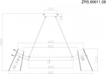 Подвесная люстра Zortes Dallas ZRS.90611.08 (220V, на тросе, IP21)