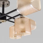 Потолочная люстра на штанге Imex MD.4212-8-S-BK+AB