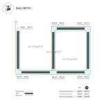Коннектор Arlight LGD-4TR-CON-L-EXT 024721 (220V)