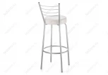 Барный стул Woodville Kuroda белый полимер / светлый мусс 453998