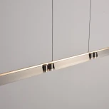 Подвесной светильник iLedex Vision 9309D-1200-2 GR+BK (220V, на проводе)