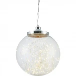 Подвесной светильник Freya Isabel FR6157-PL-24W-TR (LED, 220V, на проводе, шар)