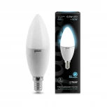 Лампочка светодиодная E14 6,5 Вт 640 lm 4100K нейтральное свечение Gauss 103101207